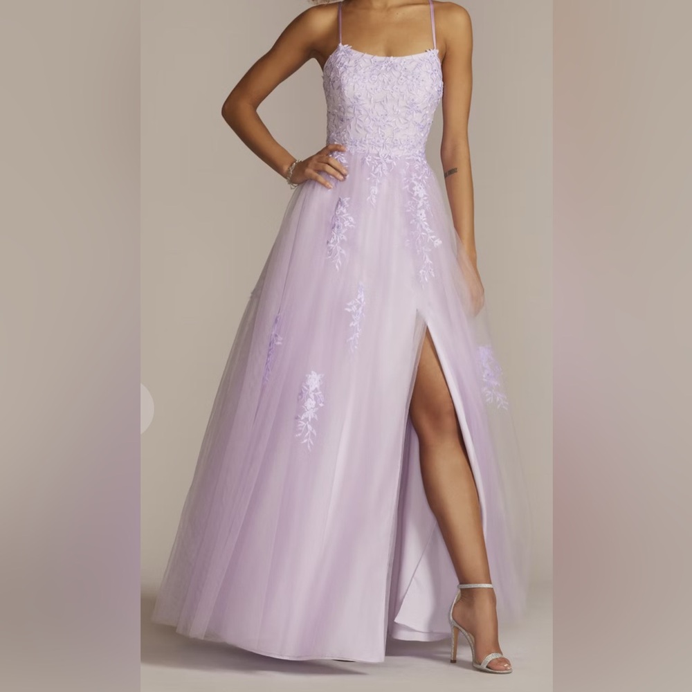 JULES AND CLEO
Embroidered Lace Tulle A-Line Dress size 0